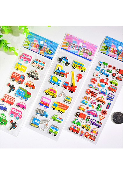 Gri Stil D Puffy Bubble Sticker Şehir Fonksiyon Araba Çizgi Film Prenses Kedi Su Geçirmez Kendin Yap Bebek Oyuncakları Çocuklar Çocuk Erkek Kız (Yurt Dışından) fiyatları