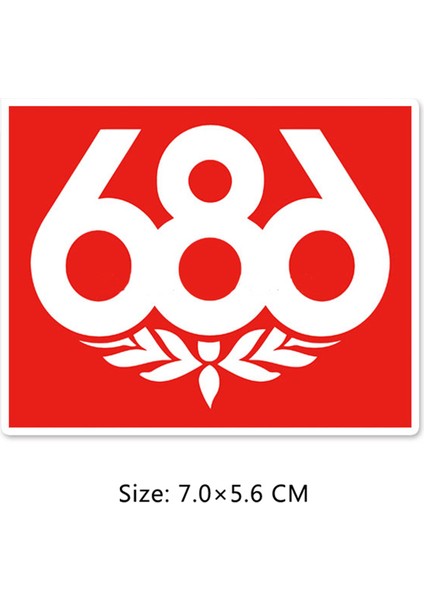 C Daha Küçük Stil Kar Kayak Sticker Logosu Açık Hava Çıkartmaları Araba Valiz Bisiklet Kask Dekoru Için (Yurt Dışından)