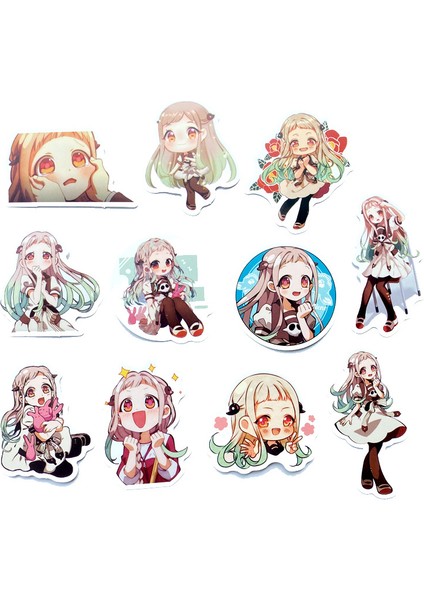TS-2295-B-50 Adet Tarzı Anime Tuvalet Canavarı Hanako-Kun Çıkartmaları Ld (Yurt Dışından)