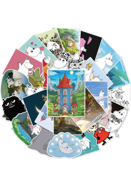 50 Adet Tarzı Pcs Hipopotam Çizgi Film Grafiti Sticker Defter Gitar Bisiklet Kaykay Hediye Oyuncak Pvc Su Geçirmez Sticker (Yurt Dışından)