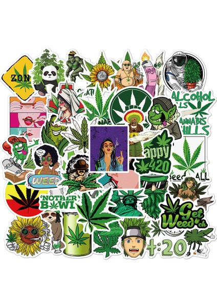 50 Adet Ot 02 Stili Komik Içki Bira Sticker Paketi Şaka Ifadesi Ot 420 Graffiti Etiket Çıkartma Kendin Yap Dizüstü Bilgisayar Motosiklet Kask Gitar Için (Yurt Dışından)