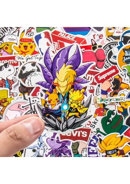 50 Adet Tarzı Pcs Hip-Hop Stil Gelinci Grafiti Sticker'lar Kitar Bisiklet Kaykay Motosiklet Çocuk Oyuncakları Için Su Geçirmez (Yurt Dışından) modelleri