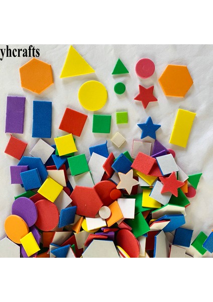 50 Adet Şanslı Stil 1 Çanta Adet Lot, Karışık Şekilli Köpük Etiketler Düzensiz Geometrik Şekil Köpük Bulmaca Erken Eğitim Oyuncakları Okul Öncesi Sanatlar (Yurt Dışından)