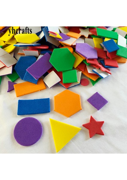 50 Adet Şanslı Stil 1 Çanta Adet Lot, Karışık Şekilli Köpük Etiketler Düzensiz Geometrik Şekil Köpük Bulmaca Erken Eğitim Oyuncakları Okul Öncesi Sanatlar (Yurt Dışından)