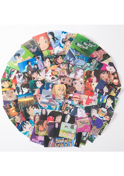 B Tarzı Japon Anime Ghibli Hayao Miyazaki Totoro Etiketleri Ruhlarını Kaybetmiş Hediyelik Eşya Bisiklet Gitar Defter (Yurt Dışından) modelleri