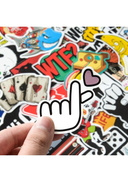 Bilgisayar Çanta Su Şişesi Araba Bisiklet Motosiklet Çocuk Grafiti Vinil Sticker Bomb Jdm Etiketleri Için Rastgele Sticker'lar (Yurt Dışından) fırsatları