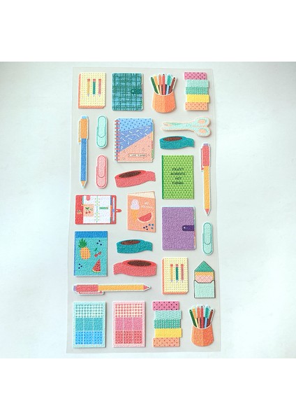 NO.85396 Stil Komik Anime Çizgi Araba Sticker Su Geçirmez Holografik Gitar Çocuk Kız Laptop Etiketi (Yurt Dışından)