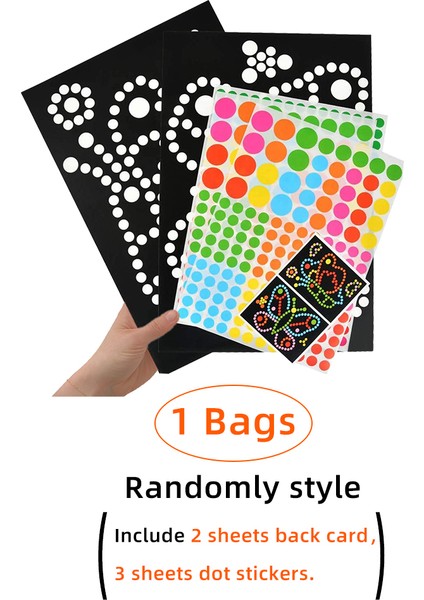 1 Takım Stili Çocuklar Için Dıy Çizgi Film Nokta Bulmaca Renkli Sevimli Hayvan Öğrenme Erken Eğitim Oyuncakları Ilk Mozaik Sticker Oyunları Çocuklar Için Hediye (Yurt Dışından)