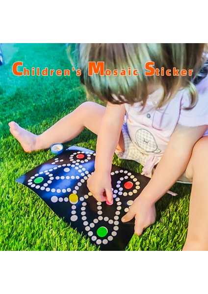 1 Takım Stili Çocuklar Için Dıy Çizgi Film Nokta Bulmaca Renkli Sevimli Hayvan Öğrenme Erken Eğitim Oyuncakları Ilk Mozaik Sticker Oyunları Çocuklar Için Hediye (Yurt Dışından) modelleri