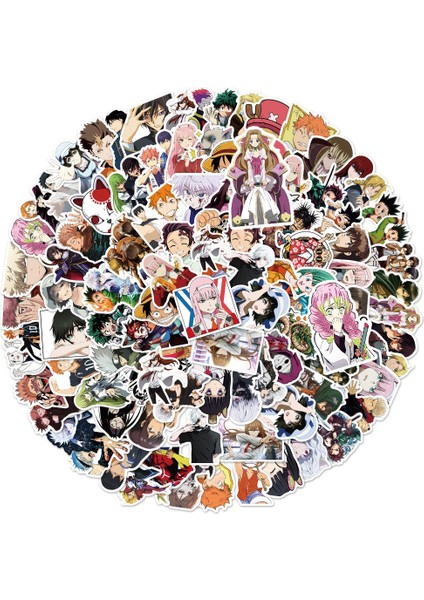 50 Adet Tarzı Pcs Anime Koleksiyonu Voleybol Oğlan Sihir Geri Dönüş Şeytan Katili Defter Kaykay Grafiti Çizgi Roman Sticker (Yurt Dışından)