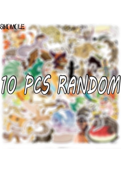 10 ADET-1252 Tarzı Pcs Gecko Karikatür Sürüngen Evcil Hayvan Stickerları Pegatinas Kaykay Etiket Bagaj Sticker Çocuk Oyuncakları F5 (Yurt Dışından)