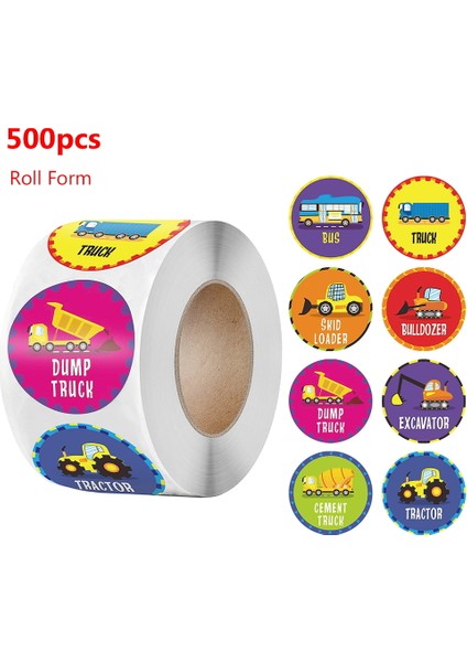 Mavi Stil Sevimli Karikatür Hayvan Stickerı Çocukları Teşvik Etiketleri Yuvarlak Kağıt Okul Öğretmen Malzemeleri Çocuk Ödül Sticker Etiketleri (Yurt Dışından)