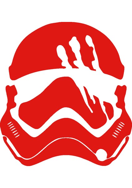 Kırmızı Stil Star Wars Çizgi Film Büyük Desen Araba Dekorasyon Sticker Güçlü Yapışkan Lazer Defter Sticker Elektrikli Araç Kask Stickerları (Yurt Dışından)