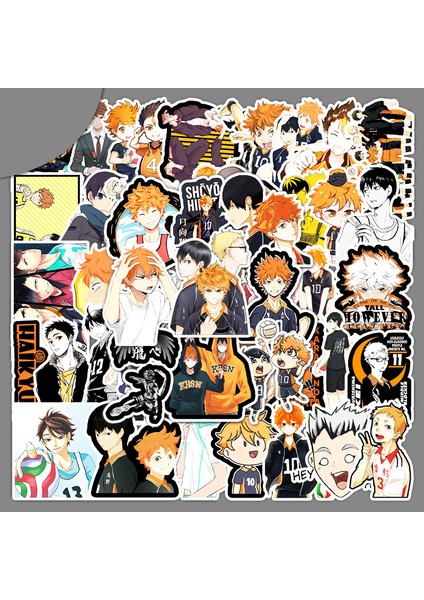 CS01-1 52 Adet Tarzı Pcs Anime Haikyuu Çıkartmaları Kozume Kenma Oikawa Tooru Su Geçirmez Pvc Çıkartmalar Voleybol Valiz Hediye Çocuk Oyuncakları (Yurt Dışından) indirimleri