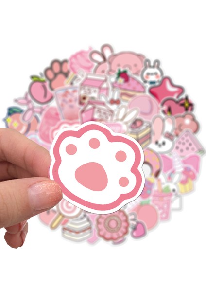 Y220 Stili Kız Çocukları Için Çanta Laptop Kaykay Bisiklet Sırt Çantası Oyuncak Sticker Hediye Çıkartması (Yurt Dışından)