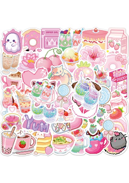 Mavi Stil Sevimli Kawaii Laptop Gitar Valiz Buzdolabı Telefon Graffiti Sticker Etiket Çocuk Klasik Oyuncaklar - Anime Sticker Aesthetic Süsleme Mağazası (Yurt Dışından)