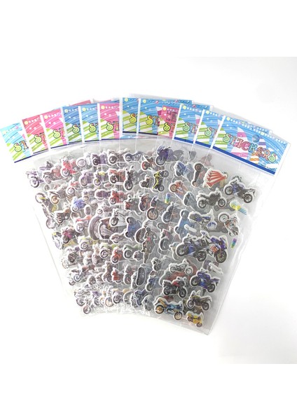 Tarz 23 Tarz 12 Sayfa Paket Sevimli Toplu 3D Dolgu Etiketler Çocuklar Için Scrapbooking Dizüstü Bilgisayar Cep Telefonu Dekorasyon Kız Erkek Doğum Günü Hediyesi (Yurt Dışından)