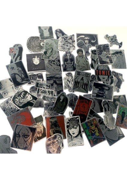 H-60 Adet Tarzı Tomie Çıkartmaları Anime H Comic Fujiang Graffiti Araba Bisiklet Motosiklet Kaykay Laptop Çıkartmaları - (Yurt Dışından) modelleri