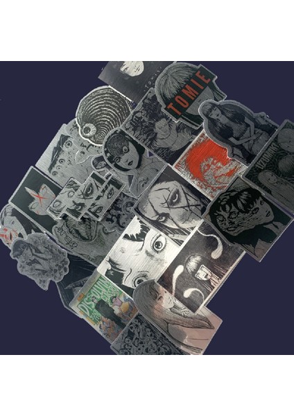 H-60 Adet Tarzı Tomie Çıkartmaları Anime H Comic Fujiang Graffiti Araba Bisiklet Motosiklet Kaykay Laptop Çıkartmaları - (Yurt Dışından) indirimleri