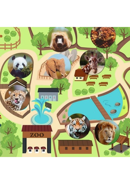 8 Sayfa Stili Çocuklar Için Rulo Çizgi Film Hayvan Sticker Ödül Kaykay Hayvanat Bahçesi Sticker Oyuncakları Laptop Stickerları Araba Telefon Bloknot Üzerine (Yurt Dışından) indirimleri