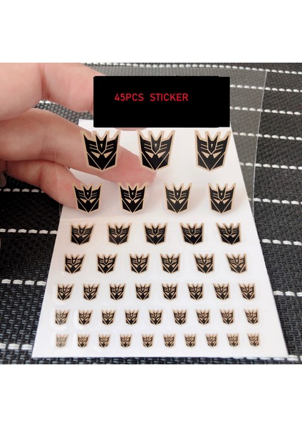 No.19 Tarzı 4 Tarz Dönüşüm Robot Oyuncakları G1 Çıkartma Sembol Sticker Özel Dıy Oyuncak Aksesuarları Süsleme Için Dekorasyon (Yurt Dışından)