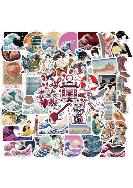 J Tarzı Karikatür Dikiş Makinesi Etiketleri Dikiş Aletleri Cetvel Makas Valiz Kaykay Grafiti Laptop Bagaj Grafiti Etiketleri (Yurt Dışından)