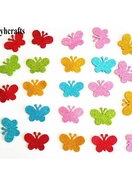 50 Adet Cadılar Bayramı Tarzı 1 Çanta Parlak Kelebek Köpük Sticker Yaratıcı Aktivite Ürünleri Çocuk Odası Dekorasyon Kendi El Sanatınızı Yapın Oem Özel Dıy (Yurt Dışından) modelleri