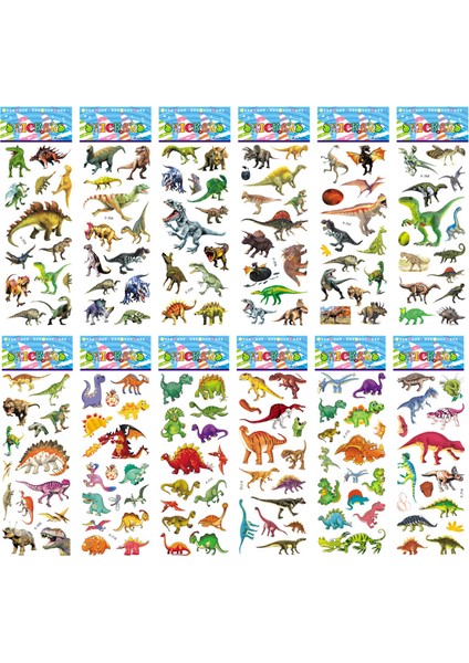 No.6 Tarzı 12 Sayfalık Çocuk Sticker Oyuncak Yaratıcı Sevimli Denizaltı Hayvanları Balıklar Pvc Sticker Dıy Defter Yapışkanları Için Scrapbooking Telefon Sticker'ları (Yurt Dışından)