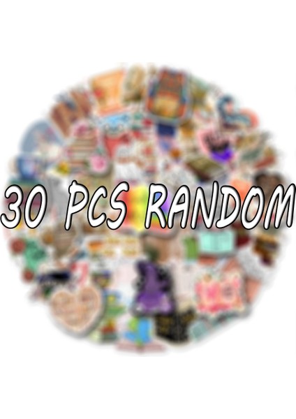 30 ADET-193 Tarzı Defter Motosiklet Kaykay Bilgisayar Etiketi Çıkartma Çizgi Film Bagaj Grafiti Sticker F3 (Yurt Dışından)