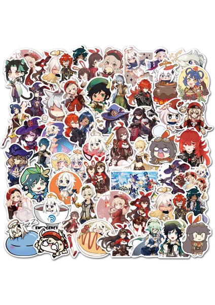 50 Adet A ve B Tarzı Pc'ler Için Ge Impact Oyun Çıkartmaları Anime Laptop Valiz Kaykay Bisiklet Bagaj Su Geçirmez Sticker Çocuk Oyuncak Hediye Etiket (Yurt Dışından) fiyatları
