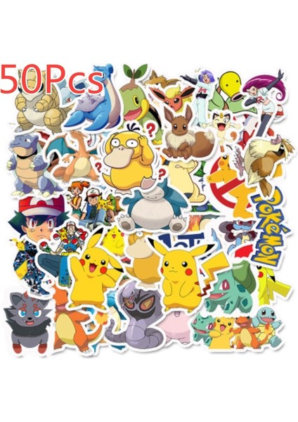 40 Adet Tarzı Pokemon Çıkartmaları Bagaj Kaykay Telefon Dizüstü Bilgisayar Moto Bisiklet Duvar Gitar Sticker Dıy Su Geçirmez Sticker (Yurt Dışından) fiyatları