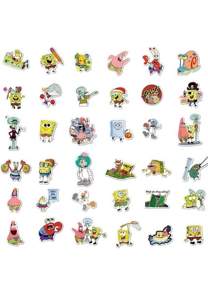 AZ054-50 Adet Tarzı Motorsiklet Defter Bilgisayar Araba Dıy Çocuk Oyuncakları Buzdolabı Için Komik Komedi Karikatür Karakter Animie Etiketleri (Yurt Dışından) indirimleri