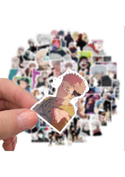 50 Adet-A Tarzı Çocuk Oyuncakları Anime Sihirli Geri Çekme Savaş Çizgi Film Defter Valiz Gitar Ofis Süsleme Sticker (Yurt Dışından) fırsatları