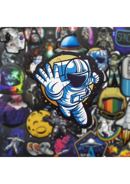 Tzd2 Stili Pcs Evren Dış Uzay Çıkartmaları Ufo Uzaylı Astronot Laptop Kaykay Bilgisayar Gitar Çocuklar Çizgi Film Çıkartma Oyuncak (Yurt Dışından)