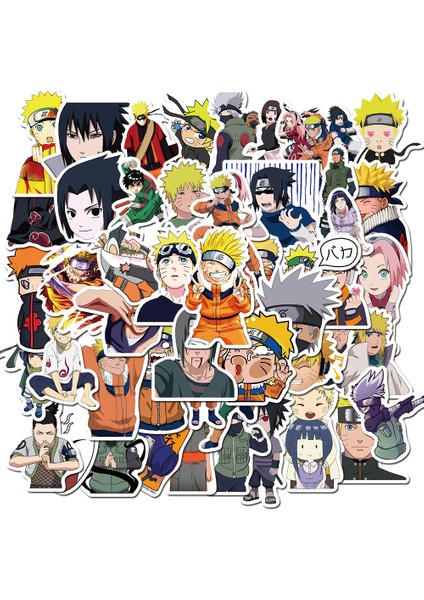 10 Adet Rastgele Stil Japon Anime Naruto Sticker Paketi Graffiti Valiz Laptop Araba Su Geçirmez Çıkartmalar Çocuk Oyuncak Hediye (Yurt Dışından)