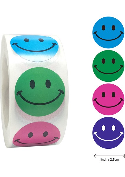 1 Rulo B Stili Araba Dizüstü Bilgisayar Telefon Sticker Gülen Yüz Portre Sticker Çocuklar Için Oyuncaklar Ödül Motivasyon Öğretmen Stickerları (Yurt Dışından) fırsatları