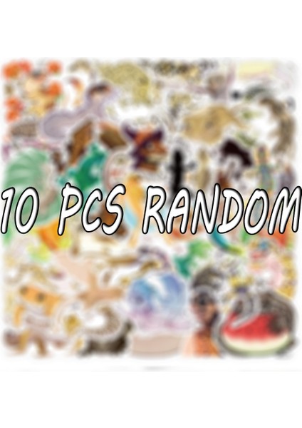 10 ADET-W1252 Tarzı Erkek Çocuklar Için Kaykay Hediye Kutusu Bisiklet Bilgisayar Defter Araba Etiket Çocuk Oyuncakları Için Komik Hayvan Keler Sticker F3 (Yurt Dışından)