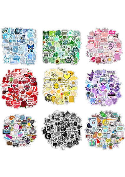 Mavi Stil Vsco Ins Tarzı Sticker Anime Laptop Kılıfı Araba Kaykay Motosiklet Kız Çocuklar Için Oyuncaklar Cool Hayvan Sticker F5 (Yurt Dışından) fiyatları