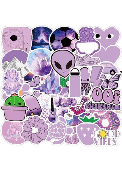 Altın Tarzı Pcs Renkli Kawaii Vsco Kız Çıkartmaları Laptop Gitar Kaykay Su Geçirmez Estetik Grafiti Sticker Paketleri Çocuk Oyuncakları (Yurt Dışından)