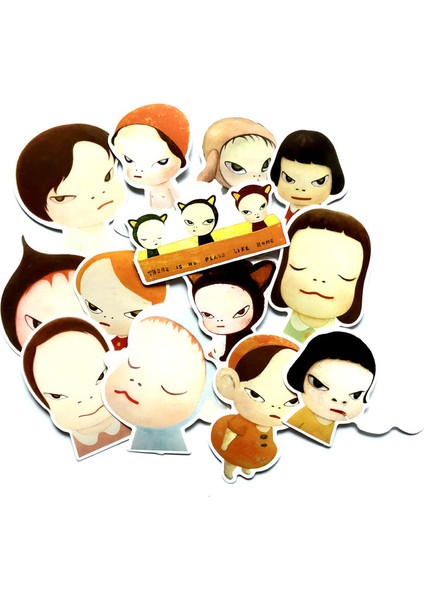 Nara Yoshitomo Çıkartmaları Valiz Kaykay Laptop Bagaj Buzdolabı Telefon Araba Stil Dıy Etiket Sticker (Yurt Dışından) fırsatları