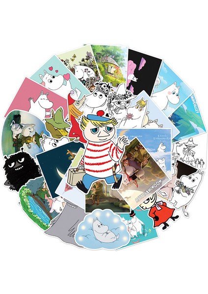 10 Adet Rastgele Stil Pcs Hippo Sticker Çizgi Film Moomin Anime Etiketler Valiz Sırt Çantası Pvc Su Geçirmez Grafiti Etiketler Çocuk Oyuncak Doğum Günü Hediye (Yurt Dışından) indirimleri