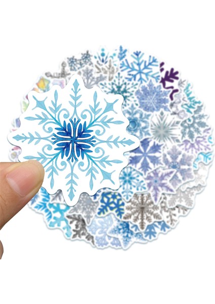 Yılbaşı Duvar Çıkartmaları Kendin Yap Kar Tanesi Duvar Sticker'ları Pvc Pencere Çıkartmaları Xmas Navidad Süs Yeni Yıl Hediyeleri (Yurt Dışından)