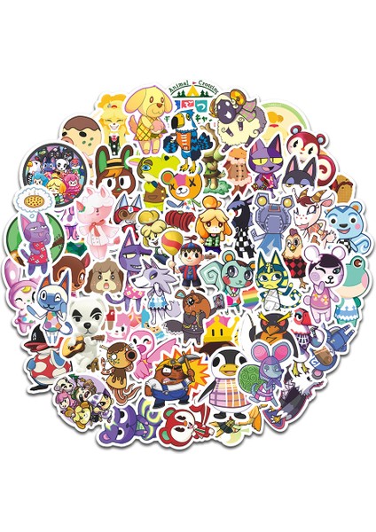 50 ADET-127 Tarzı Hayvan Geçidi Etiketleri Orman Arkadaşları Kulübü Graffiti Sticker'lar Cep Telefonu Bilgisayar Kaykay Etiketi Amiibo Hayvan Nakışları (Yurt Dışından) fiyatları
