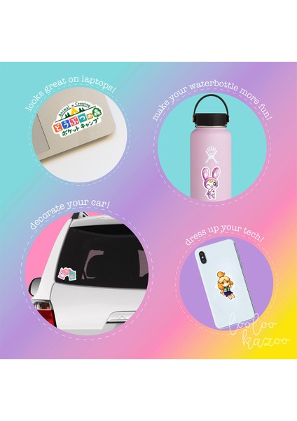 50 ADET-127 Tarzı Hayvan Geçidi Etiketleri Orman Arkadaşları Kulübü Graffiti Sticker'lar Cep Telefonu Bilgisayar Kaykay Etiketi Amiibo Hayvan Nakışları (Yurt Dışından) fırsatları