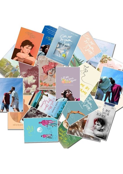 Bir Stil Call Me By Your Name Ödüllü Film Çıkartmaları Mobil Telefon Araba Moto Laptop Bagaj Bisiklet Kaykay Çıkartması (Yurt Dışından)