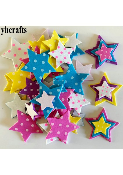 50 Adet Nokta Yıldız Stili 1 Paket Sevimli Çiftlik Hayvanı Köpük Stickerları Çocuklar Eğitici Kendin El Malzemeleri. (Yurt Dışından)