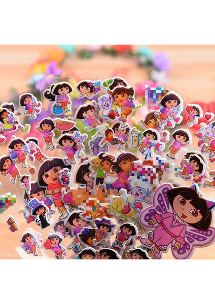 Mor Tarzı D Puffy Bubble Sticker Şehir Fonksiyon Araba Çizgi Film Prenses Kedi Su Geçirmez Kendin Yap Bebek Oyuncakları Çocuklar Çocuk Erkek Kız (Yurt Dışından)