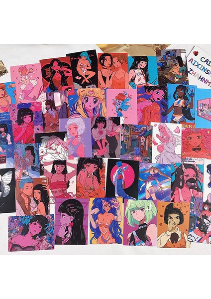 30 Adet Tarzı Pcs Retro Nostaljik Japon Çizgi Kız Sevimli Sticker Mobil Telefon Tablet Su Geçirmez Dekoratif Oyuncaklar - E-Ticaret Başlığı (Yurt Dışından) fırsatları