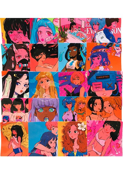 30 Adet Tarzı Pcs Retro Nostaljik Japon Çizgi Kız Sevimli Sticker Mobil Telefon Tablet Su Geçirmez Dekoratif Oyuncaklar - E-Ticaret Başlığı (Yurt Dışından) indirimleri