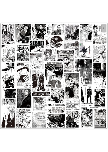 50 Adet E Tarzı Pcs Karışık Japon Anime Etiketleri Poster Haiykuu Avcı × Avcı Şeytan Katili Telefon Dizüstü Bilgisayar Etiketleri Kaykay Bavul Çocuk Oyuncak (Yurt Dışından)